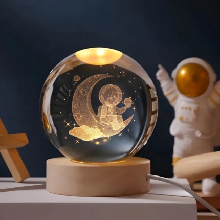 Esfera de cristal Astronauta